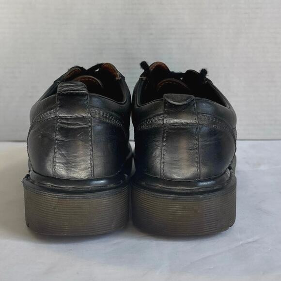 Vintage Men\'s Dr. Martens Black Leather 8322 Made in England Oxfords Sz M6 main image 5